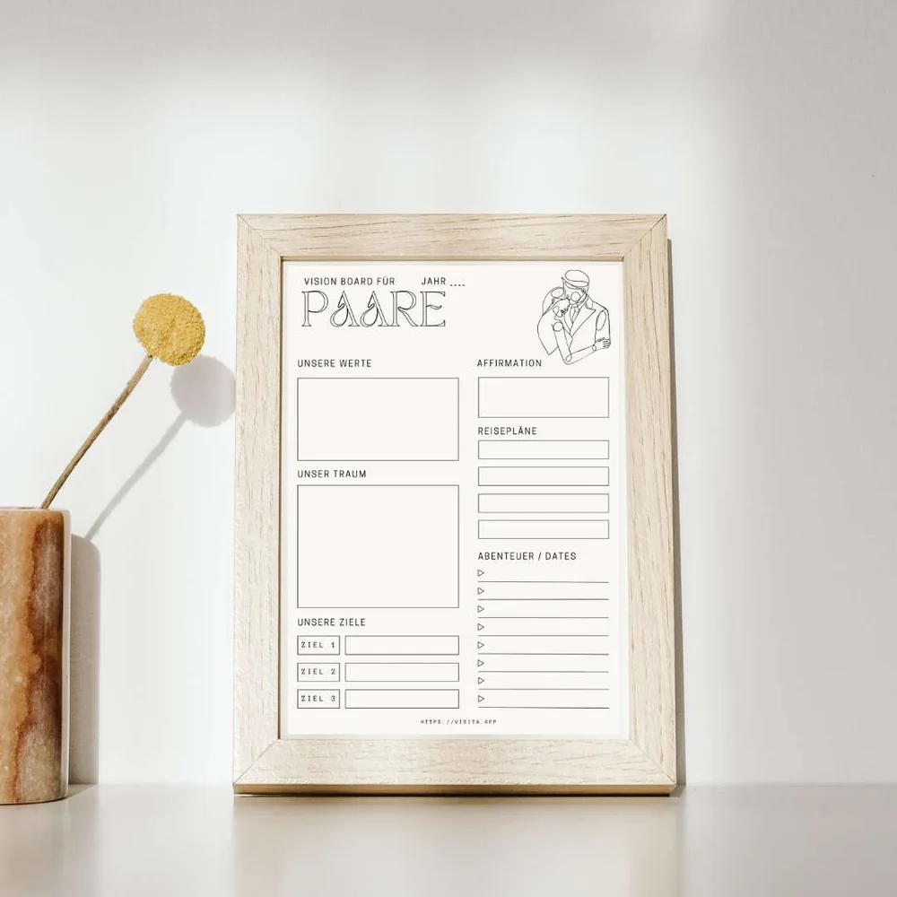 Vorlage für Paare
