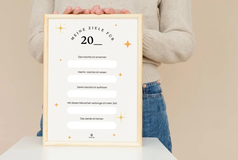 Vision Board Vorlagen