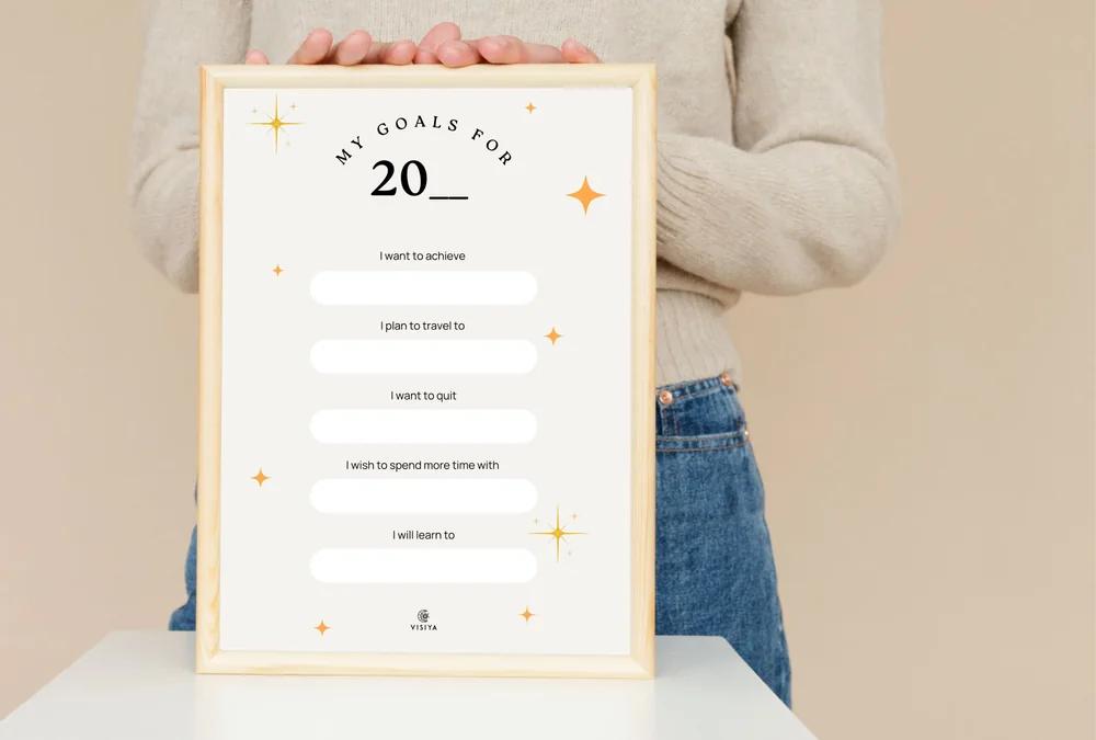 Vision board templates