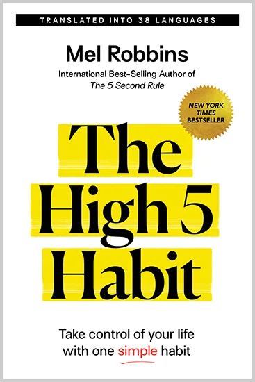 Cover of The High 5 Habit by Mel Robbins